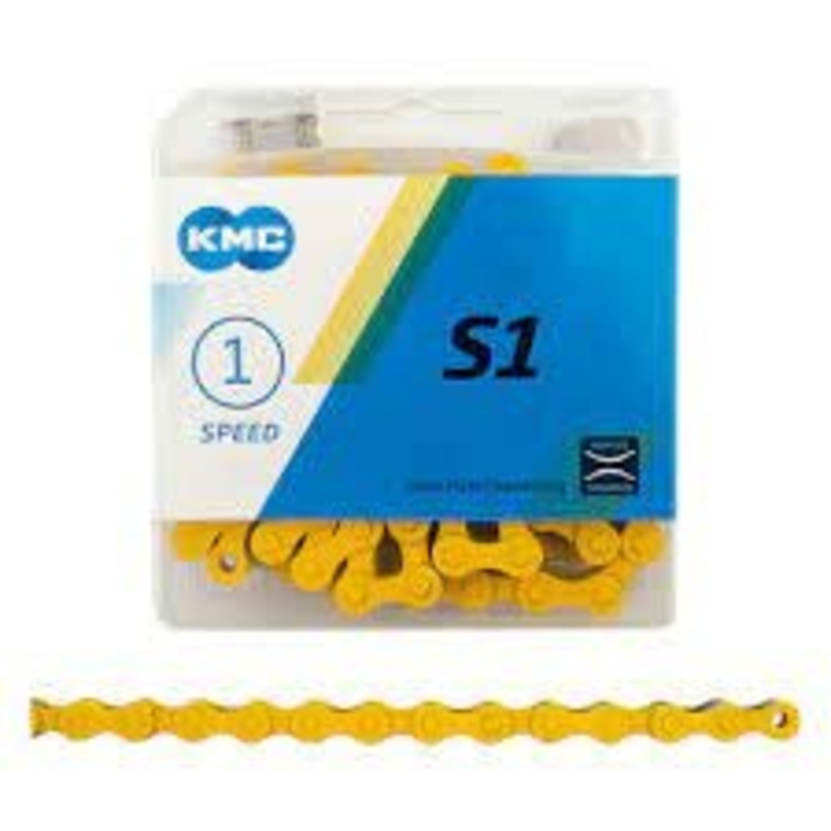 KMC Chain KMC S1 1s Yellow 112L