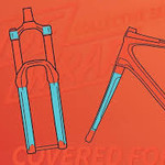 Ridewrap MTB Fork Covered Protection