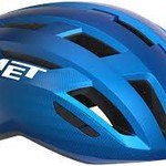 MET Helmets Helmet MET Vinci MIPS - Blue Metallic Glossy Small