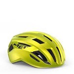 MET Helmets Helmet MET Vinci MIPS - Lime Yellow Metallic Glossy Large