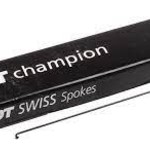 DT Swiss Spoke DT Swiss Champion 2.0mm 191mm J-bend Black Box of 100 single