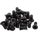 BikeFit BikeFit Cleat Screws, 25-Pack, 12mm, SPD / MTB Compatible, Countersunk, 4mm Hex, M5 X 0.8