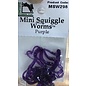 Hareline Mini Squiggle Worms #298 Purple