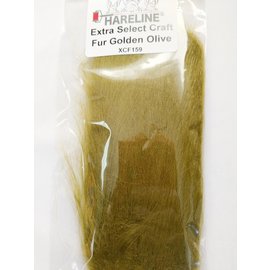 Hareline Xtra-Select Craft Fur #61 Golden Olive