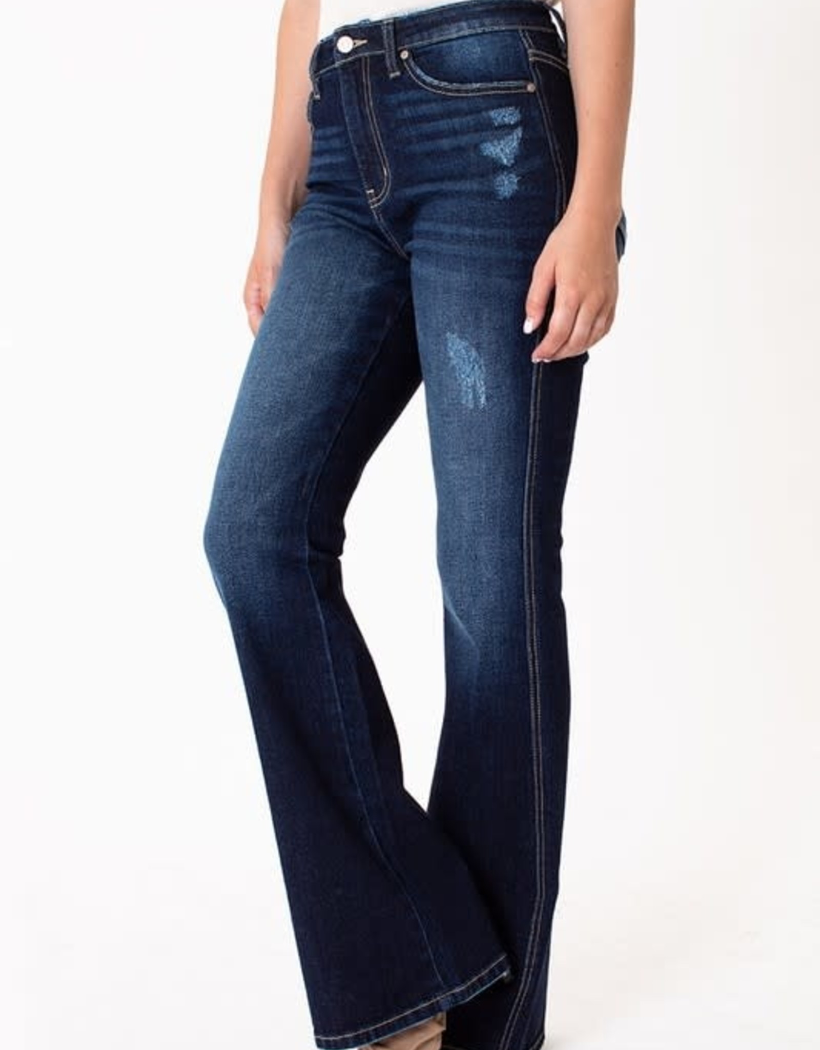 Kan Can USA High Rise Flares Jeans -KC7124L