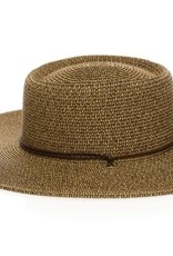 Love & Thyme Unisex  Brim Boater or Gambler Sun Hat with Chin Cord
