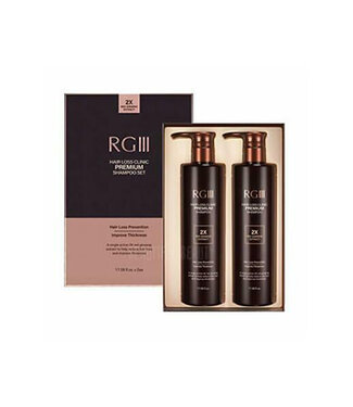RG III RGIII Hair Loss Clinic Premium Shampoo Set