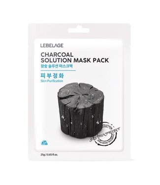 Lebelage Lebelage Natural Charcoal Solution Mask