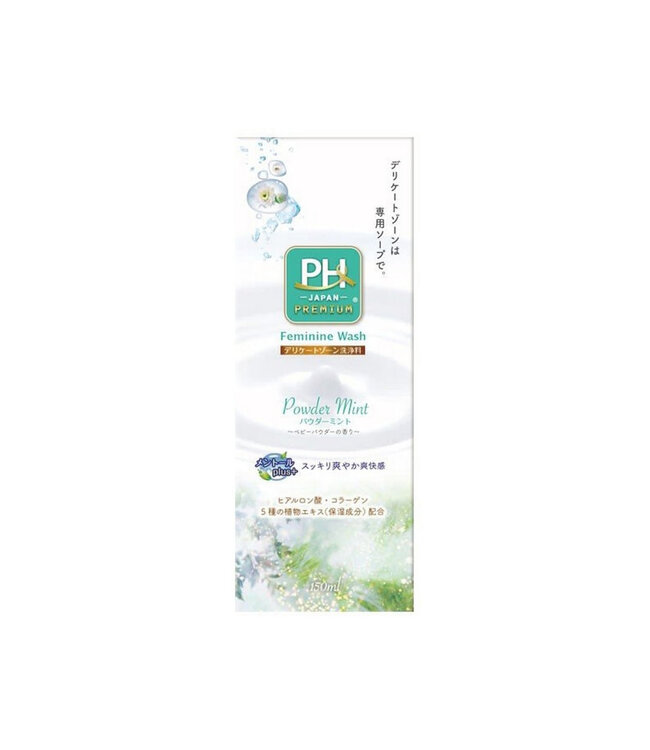 PH Japan Premium Feminine Wash Powder Mint 150ml
