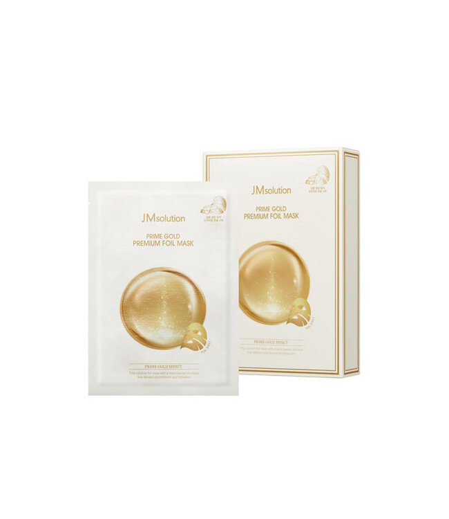 JM Solution Prime Gold Premium Foil Mask 10pcs/Box