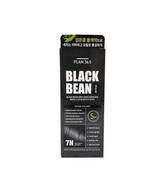 Plan 36.5 Plan 36.5 Black Bean Gray Hair Cover Dye #7N Soft Black