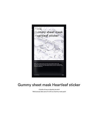 Abib Abib Gummy Sheet Mask - Heartleaf Pc