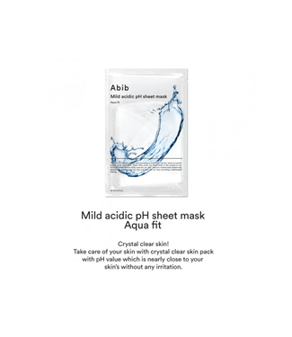 Abib Abib Mild Acidic pH Sheet Mask - Aqua Fit Pc