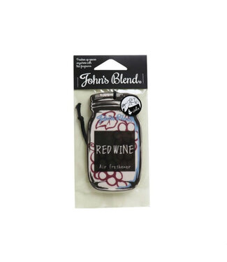 Nol John's Blend John's Blend Paper Air Freshener- Red Wine