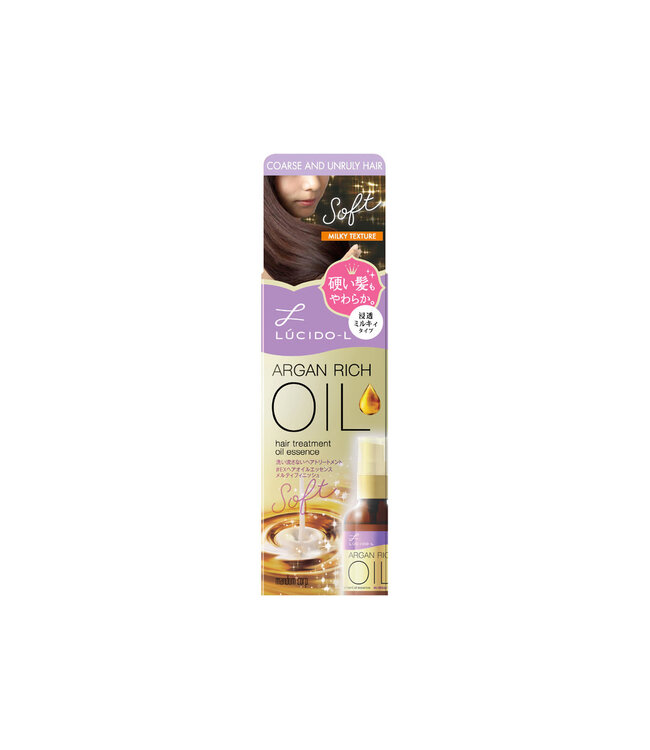 Lucido-L Argan Rich Hair Treatment Oil - Soft Cream