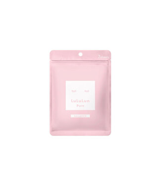 LuLuLun Lululun Face Mask Pure 8FS - 7 Sheets Pink**