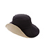 UV Cut Hat Reversible Type - Black & Beige