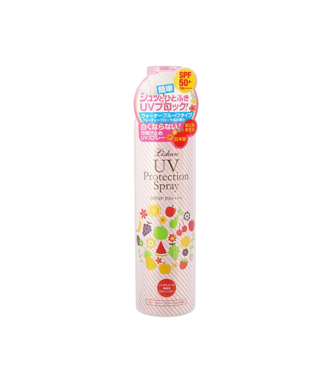 Lishan UV Protection Spray SPF50+ PA++++ 250g  Floral Fragrance