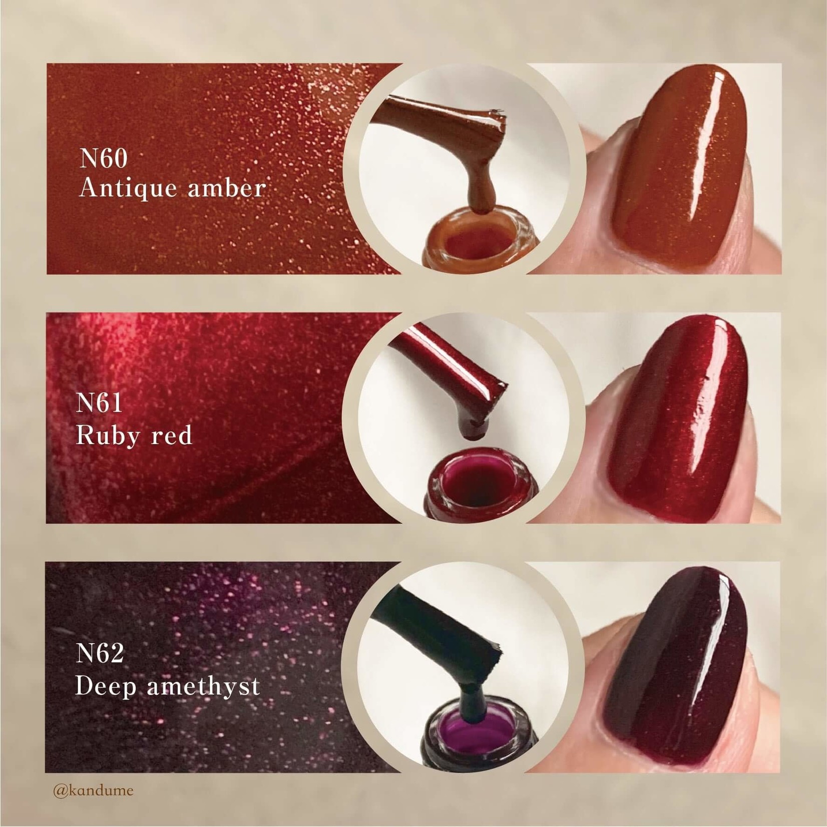 Canmake Canmake Colorful Nails N61 Ruby Reb