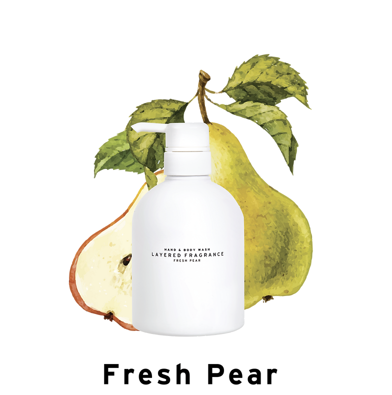 Layered Layered Fragrance Hand & Body Wash Fresh Pear