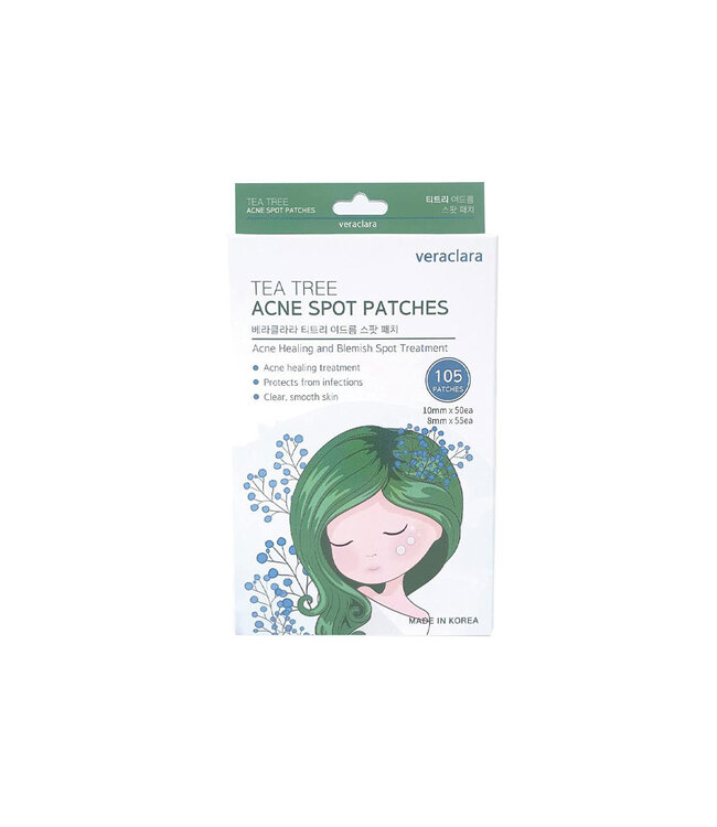 Veraclara Tea Tree Acne Spot Patch 105pcs/Pack