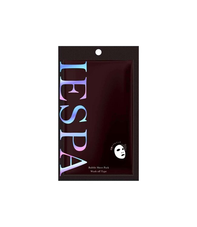 Pure Smile IESPA Black Bubble Sheet Pack Rinse-off Type 1 Sheet