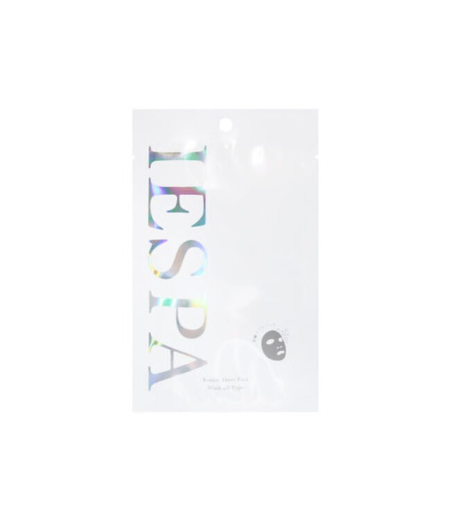 Pure Smile IESPA White Bubble Sheet Pack Rinse-off Type 1 Sheet