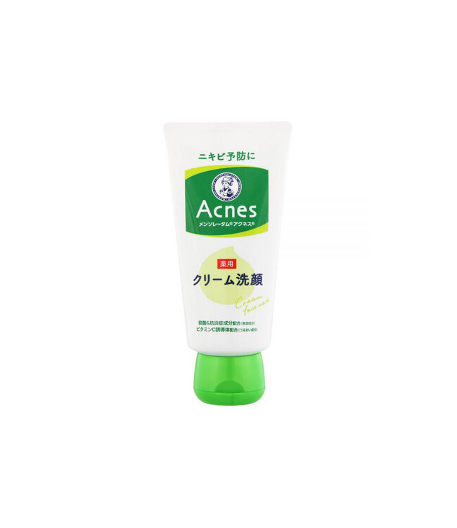 Rohto Mentholatum Acnes Medicinal Cream Face Wash 130g