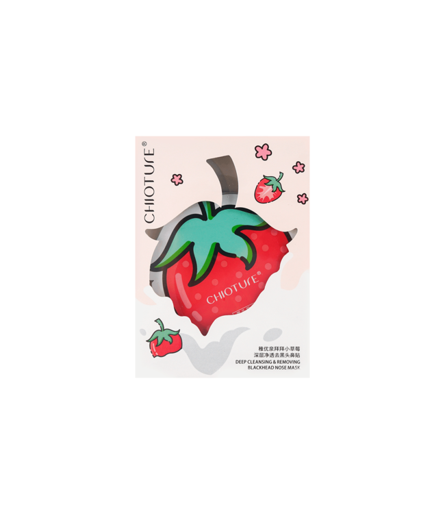 Chioture Bye Bye Strawberry Nose Patch Blackhead Removal Cleansing 6 Patches