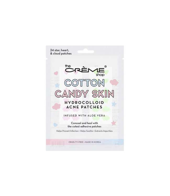 TCS Cotton Candy Skin Hydrocolloid Acne Patches with Aloe