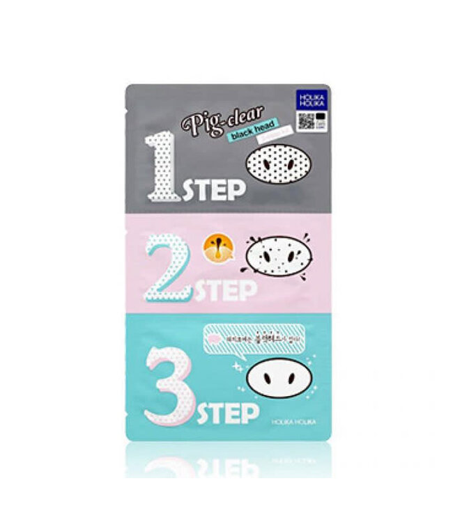 Holika Holika Pig Nose Clear Blackhead 3-Step Kit