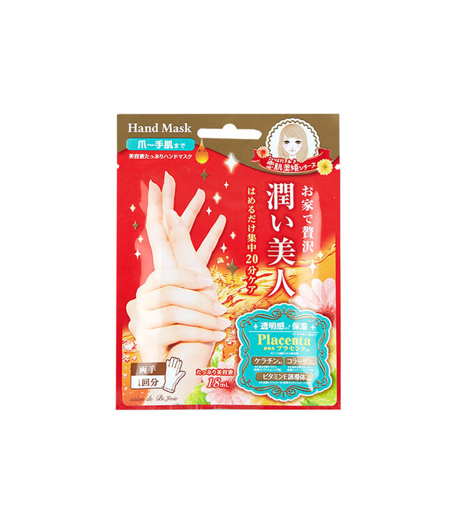 Lucky Trendy Placenta Moist Hand Mask 1 Pair