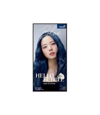 Mise En Scene Mise En Scene Hello Bubble Hair Foam Color 4B Whale Deep Blue