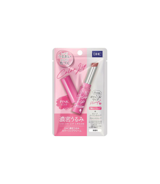 DHC Deep Moist Color Lip Balm - Pink 1.5g
