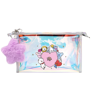The Cream Shop TCS BT21 Holographic Travel Pouch