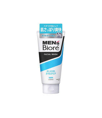 Kao Kao Biore Mens Deep Oil Clear Face Wash 130g JP