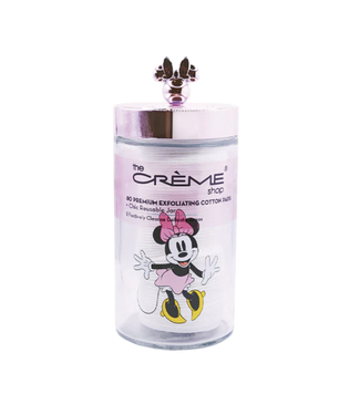 The Cream Shop TCS Disney Minnie Mouse Reusable Jar+Premium Cotton Pads