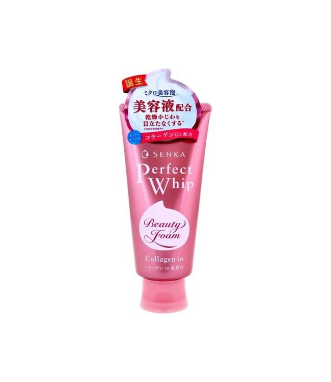 Shiseido Senka Perfect Whip Collagen in Face Wash 120g (Japan Version)