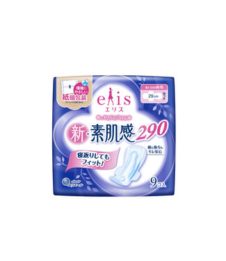 Elleair Elleair Elis Shin-Suhadakan Sanitary Napkin Heavy Overnight W/Wing 9p