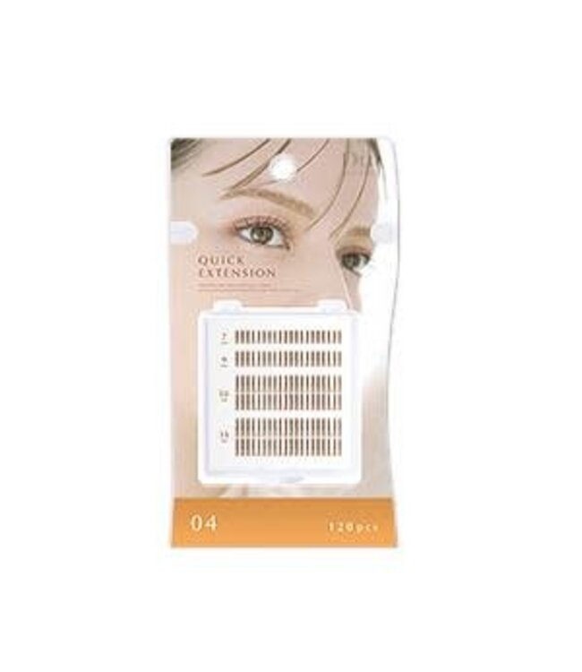 DUP Eyelashes Quick Extension 04 (Brown)