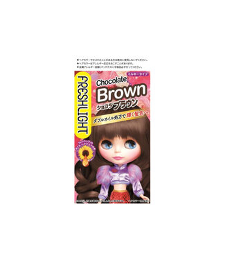 Henkei Henkel Lion Cosmetics Fresh Light Milky Hair Color Chocolat Brown