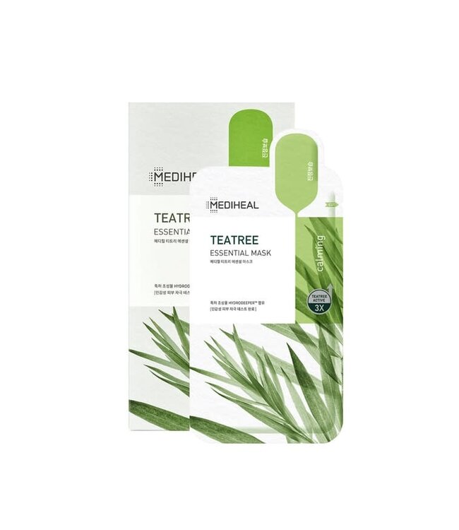 Mediheal Tea Tree Essential Mask 10pcs/Box (New)
