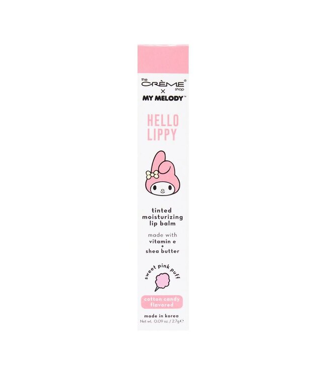 TCS SANRIO My Melody Hello Lippy Tinted Moisturizing Lip Balm (Sweet Pink Puff)