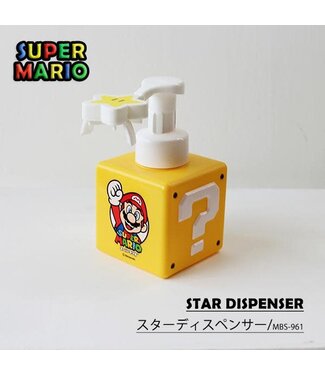 Sun Art Sun Art Super Mario Foaming Soap Dispenser - Star Shape 500ml (No Soap Included)