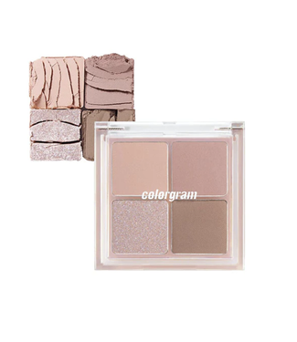 Colorgram Colorgram Shade Reforming Quad Palette #03 Mute Brown