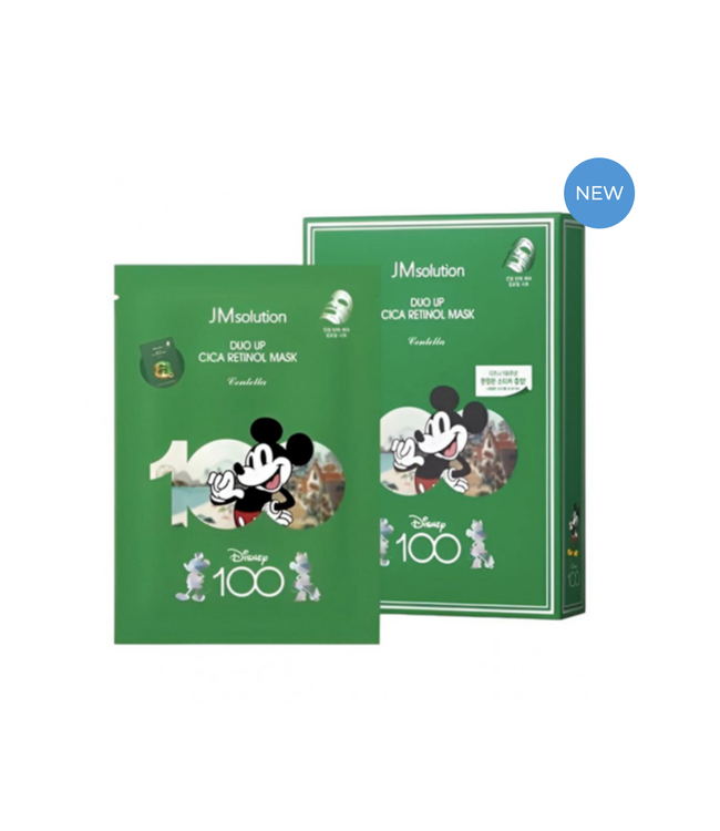JM Solution Disney Collection Duo Up Cica Retinol Mask (Limited) 10pcs/Box