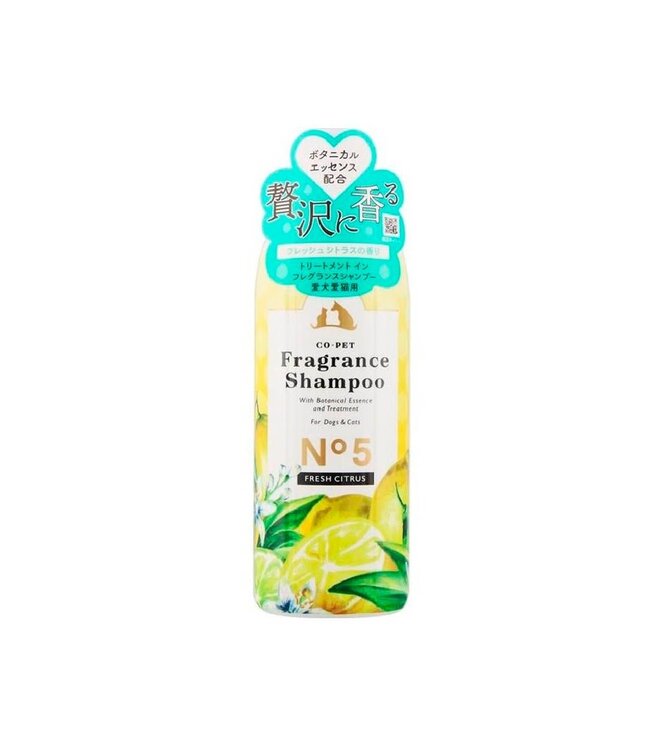 Co-Pet Fragrance Shampoo 275ml  Citrus Scent