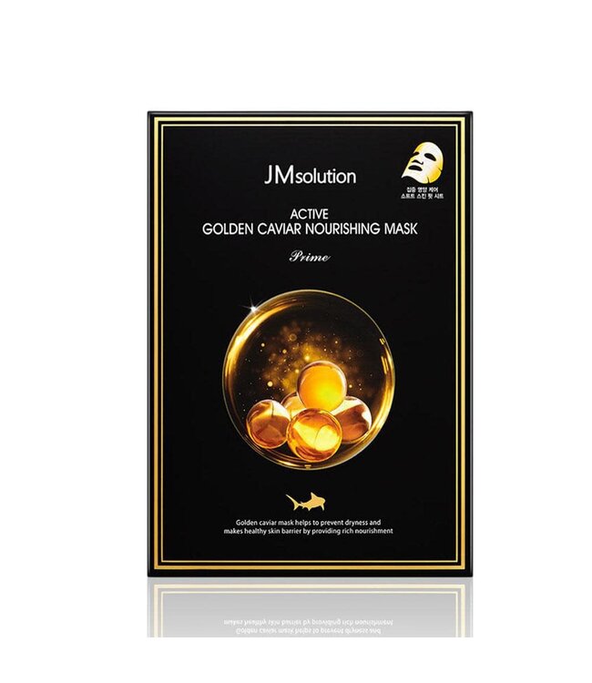 JM Solution Active Golden Caviar Nourishing Mask 10pcs/Box