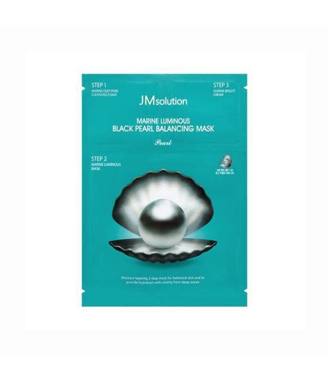 JM Solution Marine Luminous Black Pearl Bal Mask 10pcs/Box