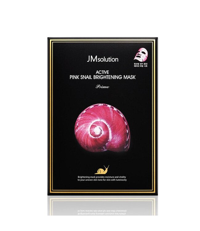 JM Solution Active Pink Snail Brightening Mask 10pcs/Box